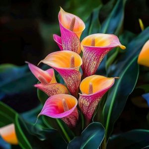 Калла Оникс купить по цене от 450р. в интернет-магазине «Посадика» с доставкой почтой в в Красногорске и по всей России – [изображение №1].