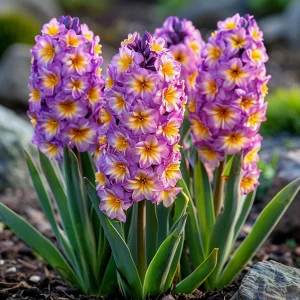 Гиацинт Пинк Перпл купить по цене от 2099р. в интернет-магазине «Посадика» с доставкой почтой в в Красногорске и по всей России – [изображение №1].